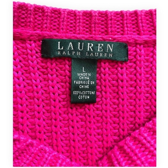 Lauren Ralph Lauren Sz L Sweater - Picture 1 of 4